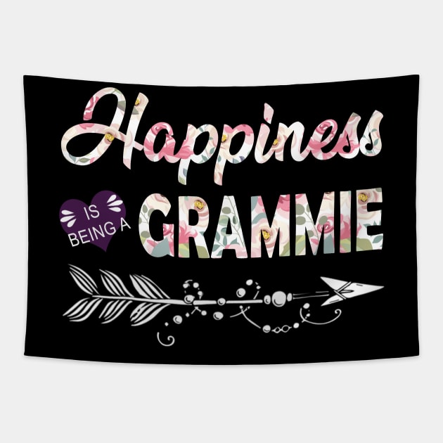 Happiness Is Being A Grammie Tapestry by Damsin