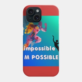 Positive thoughts Phone Case