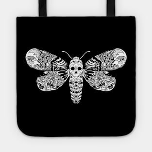 Death's head hawkmoth design Tote