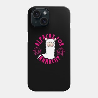 Alpacas For Anarchy Phone Case