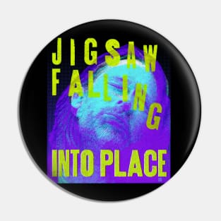 Jigsaw Falling into Place Pin