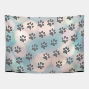 Paw Pattern Tapestry