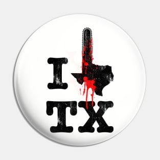 I Love Texas Chainsaw - Souvenir Pin