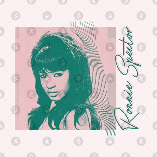 Ronnie Spector ///// Vintage Style Aesthetic Fan Design by unknown_pleasures