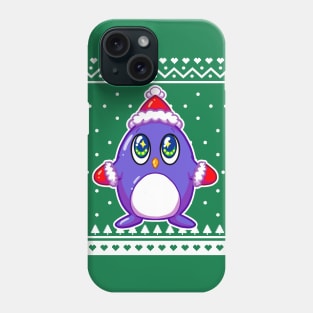 Christmas Sweater penguin Phone Case