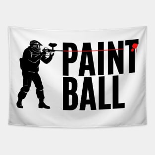 Paintball Lover Tapestry