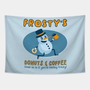 Frosty's Donuts and Coffee Tapestry