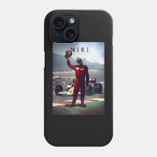 Niki Lauda- McLaren MP4 - Car Legends Phone Case