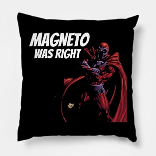 Magneto-Was-Right Pillow