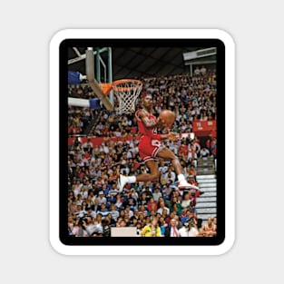 MJ Dunk Contest Vintage Magnet