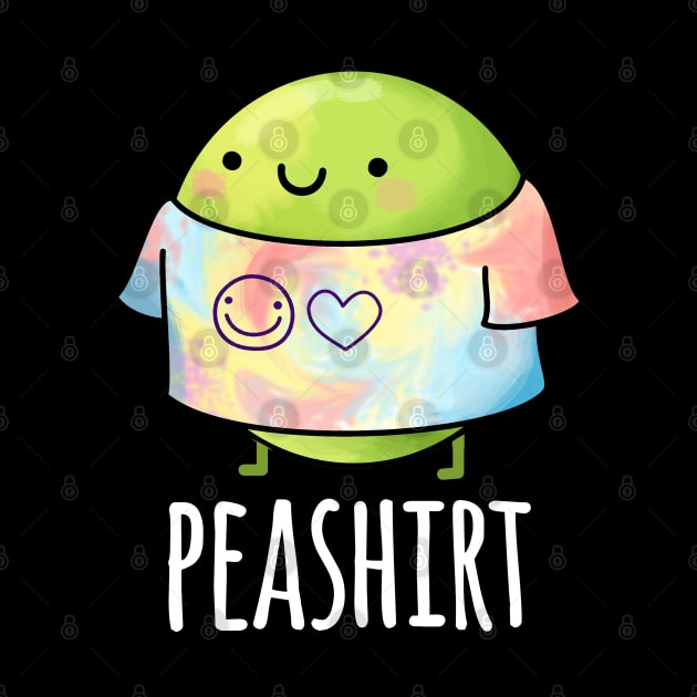 Pea Shirt Funny Veggie Pea TShirt Pun by punnybone