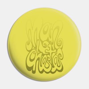 Manchester lettering - Meadowlark Yellow Pin