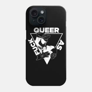 Queer AF - dark Tee Phone Case