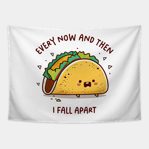 Taco Eclipse Of The Heart Tapestry by Three Meat Curry