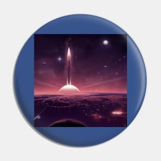 Interplanetary Spaceport Pin