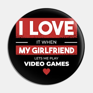 funny gamer shirt Pin