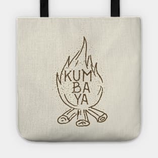 Kumbaya campfire Tote