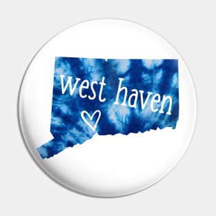 Tie Dye University of New Haven Pin