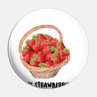 I love strawberries Pin