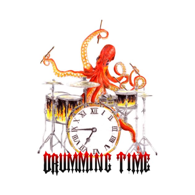 Octopus drumming by Producer