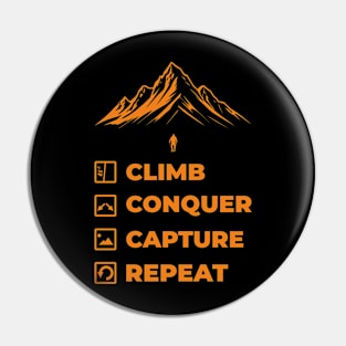 Climb Repeat Pin