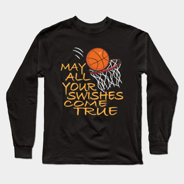 Love Basketball Team Shirt Basketball Gifts Long Sleeve T