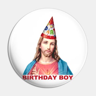 Christmas Jesus Birthday Boy Pin