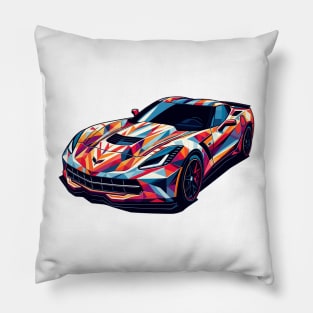 Chevy Corvette Pillow