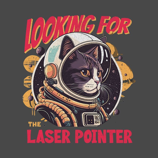 Looking For The Laser Pointer by Retro Meowster