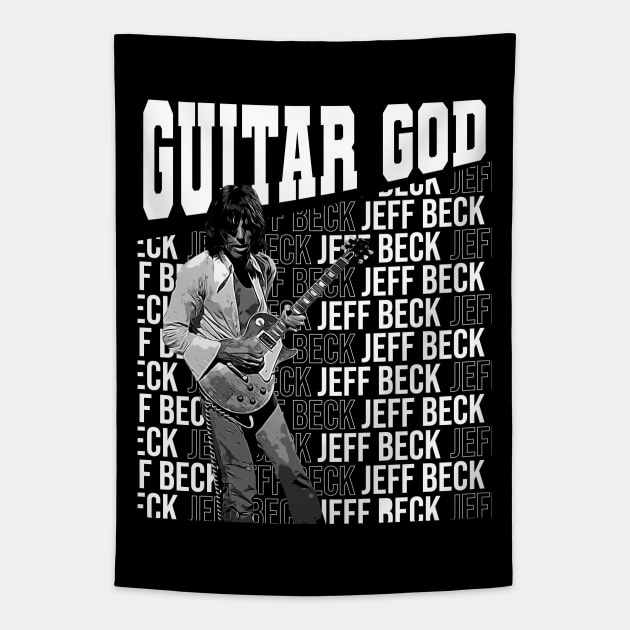 Jeff Beck // Guitar god // 80s Tapestry by Degiab