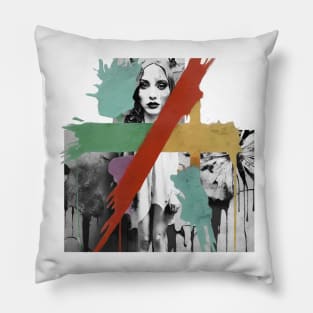 punk's not dead #001 Pillow