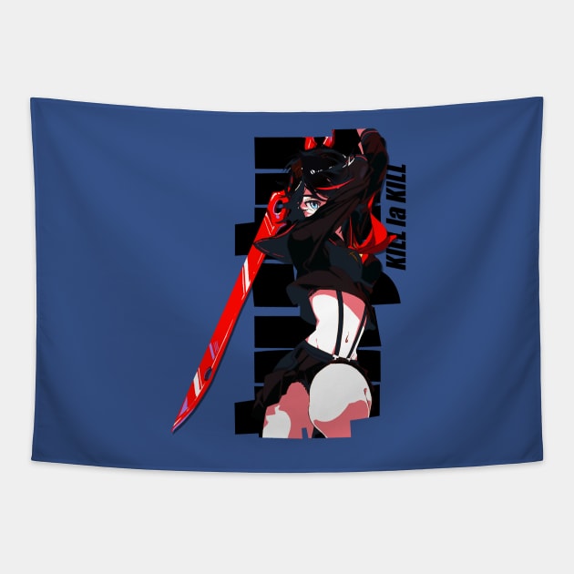 Kill la Kill - Ryuko Matoi Tapestry by jebezkali