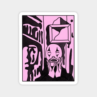 Pink Dark Age Magnet