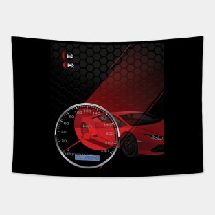 Car Gauge Tapestry