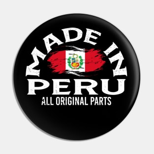 Born in Peru Pin