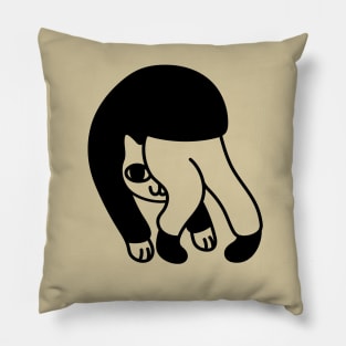 Dreamy Cat Art Illustration Pillow