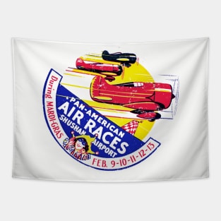 Mardi Gras Air Race Tapestry