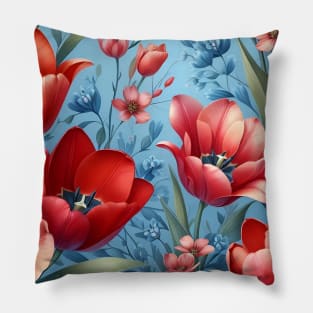 Tulip Flower Pillow