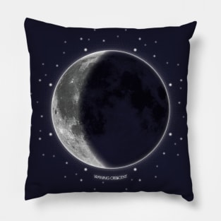 Waning Crescent - Moon Phases Pillow