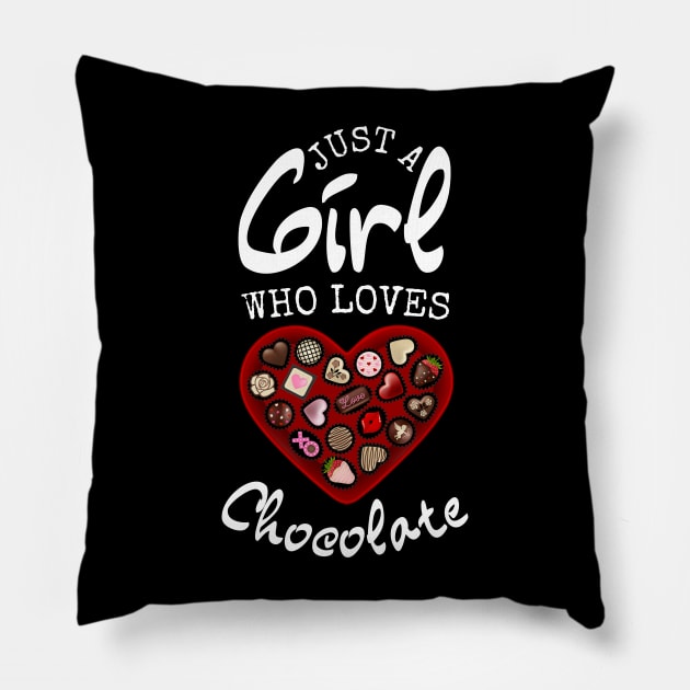 Box of Chocolates Pillow by Inktopolis