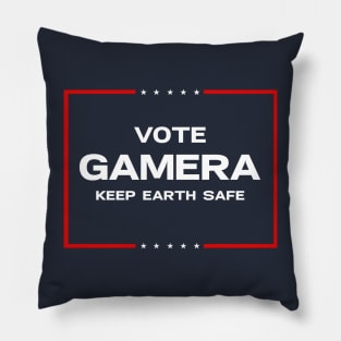 VOTE GAMERA - 2.0 (Front/back print 4 dark tees) Pillow