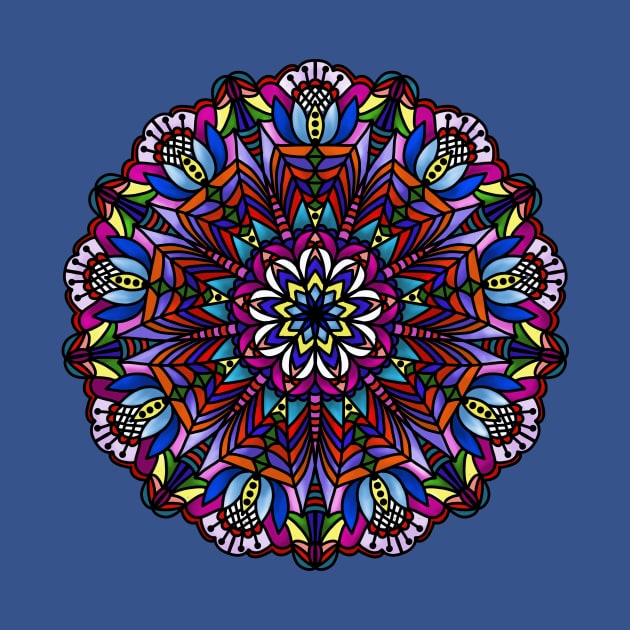 Kashubian Style Mandala 1 by nadka.drawings