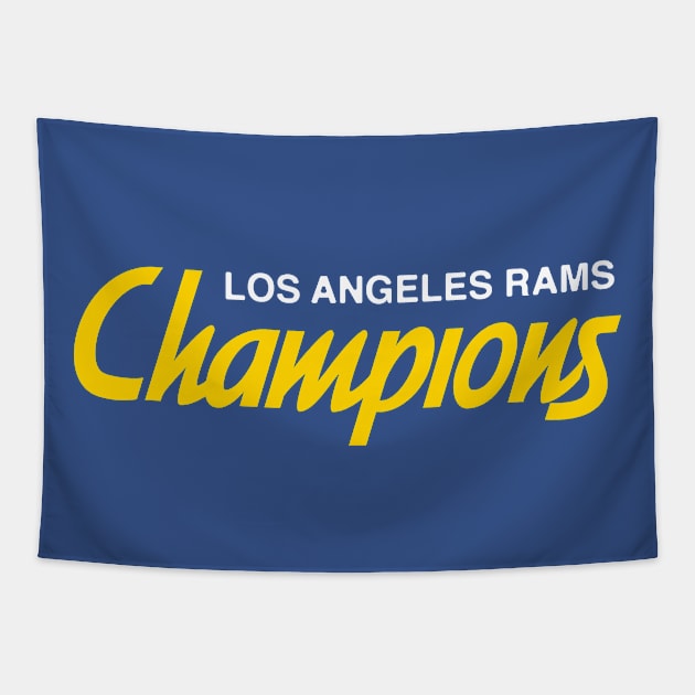 RAMS - SBLVI CHAMPIONS! Tapestry by TheAestheticHQ