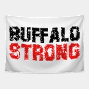 White Buffalo Strong Pray For Buffalo Tapestry