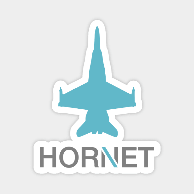 F/A-18 Hornet Magnet by Tailgunnerstudios