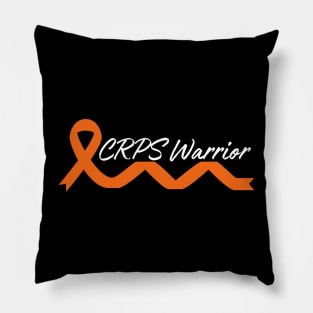 CRPS Warrior Orange Ribbon Pillow