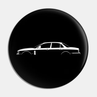 Jaguar XJ Portfolio (X358) Silhouette Pin