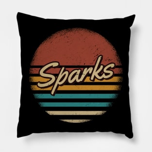 Sparks Retro Pillow