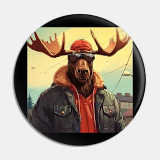 Moose Pin