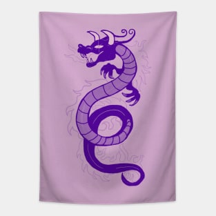 Year Of The Dragon | Lavender Version Tapestry